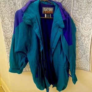 Vintage canyon windbreaker